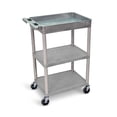 thumbnail image 2 of FSE 373-STC211-B Flat Top and Tub Middle/Bottom Shelf Cart, 2 of 2