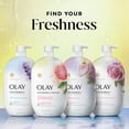 thumbnail image 6 of Olay Fresh Radiance Body Wash with Essence of Watermelon and Agave, Vitamin B3 and Antioxidant Blend, 35oz, 6 of 13