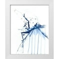 thumbnail image 1 of Shefranov, Olga 20x24 White Modern Wood Framed Museum Art Print Titled - Figurative in Navy IV, 1 of 4