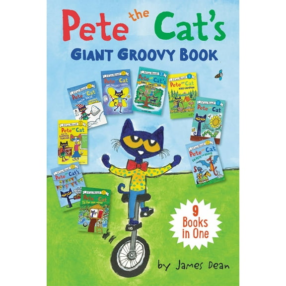 Pete the Cat's Giant Groovy Book: 9 Stories in 1 Book (Hardcover)
