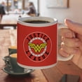 thumbnail image 4 of Justice League Wonder Woman Athletic Logo White Mug, 4 of 4