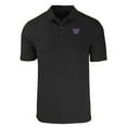 thumbnail image 2 of Men's Cutter & Buck Black Washington Huskies Forge Eco Stretch Recycled Polo, 2 of 3