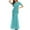 Mint Green, variant on TMOYZQ Women's Formal Dresses Elegant Sequin Floor Length Formal Dresses Crew Neck Short Sleeve Tulle Mermaid Long Evening Cocktails Party Dress