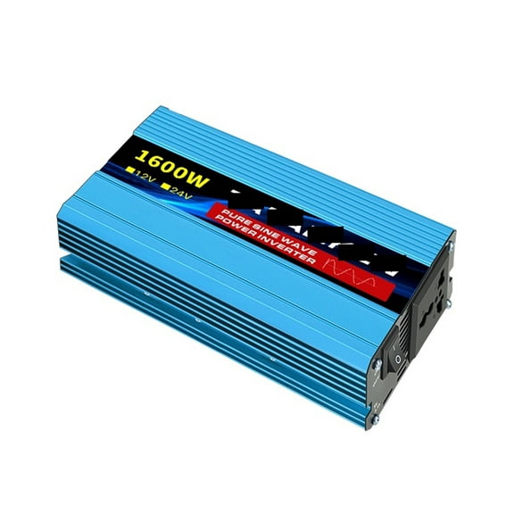 Pure Sine Wave Inverter 12V 24V To 220 1600W 2500W 3500W 4000W DC To AC Voltage Converter 12 220 Mini Car Power Supply ,Powerful Output