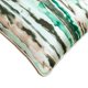 thumbnail image 2 of Funda de cojín decorativa verde de 40 x 40 cm (16 x 16 pulgadas), con diseño de satén sombreado y estampado abstracto de estilo moderno - Verandah, 2 of 3
