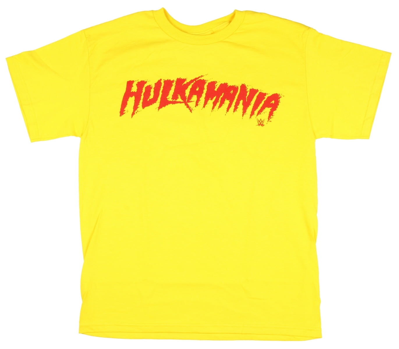 Men's Hulkamania Hulk Hogan Yellow and Red T-Shirt - Medium - Walmart.com
