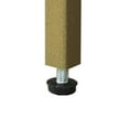 thumbnail image 2 of Kin 39 Inch Sofa Table, Metal Console, Tempered Glass Shelf, Gold, Clear- Saltoro Sherpi, 2 of 5