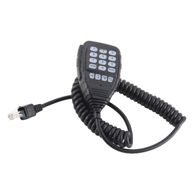 Reemplazo de micrófono de altavoz de mano DTMF de 8 pines para QYT KT-8900R KT8900R Mini radio móvil de tres bandas sidaley TX1221-01