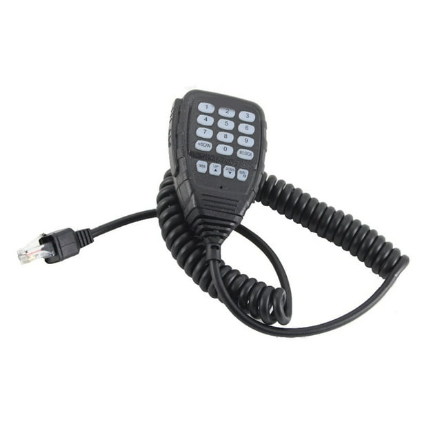 Reemplazo de micrófono de altavoz de mano DTMF de 8 pines para QYT KT-8900R KT8900R Mini radio móvil de tres bandas Vogacara TX1221-01