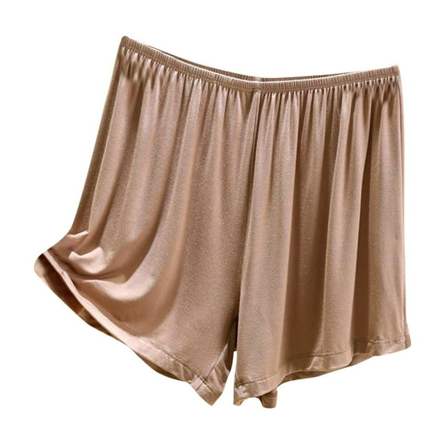 Qtocio Soft Shorts Women,Summer Fashion Loose Elastic Waist Shorts Versatile Plus Size Shorts for Home