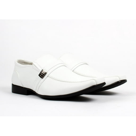 Men's Shoes Dress Loafer White Color US7.5