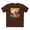 Dark Chocolate, variant on US State Shirts, New Mexico Shirt