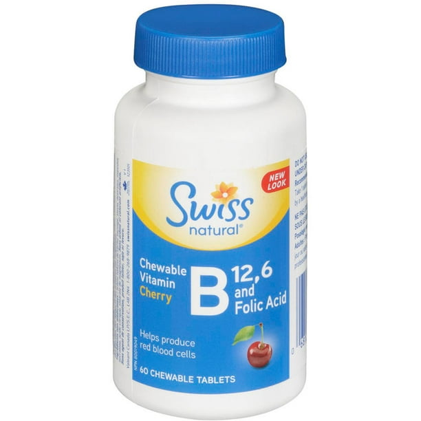 Swiss Vitamine B12, B6 & Acide Folique