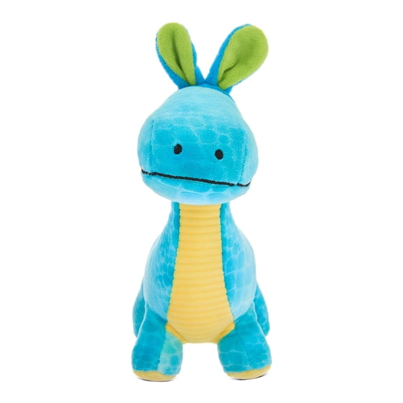 Small Dinosaur with Bunny Ears Plush, Blue and Yellow, 9", Easter by Way To Celebrate