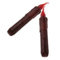 thumbnail image 1 of KAKOWELY 2Pcs Flickering Led Candles Yellow Flash Reusable Retro Birthday Party Decorations, 1 of 8