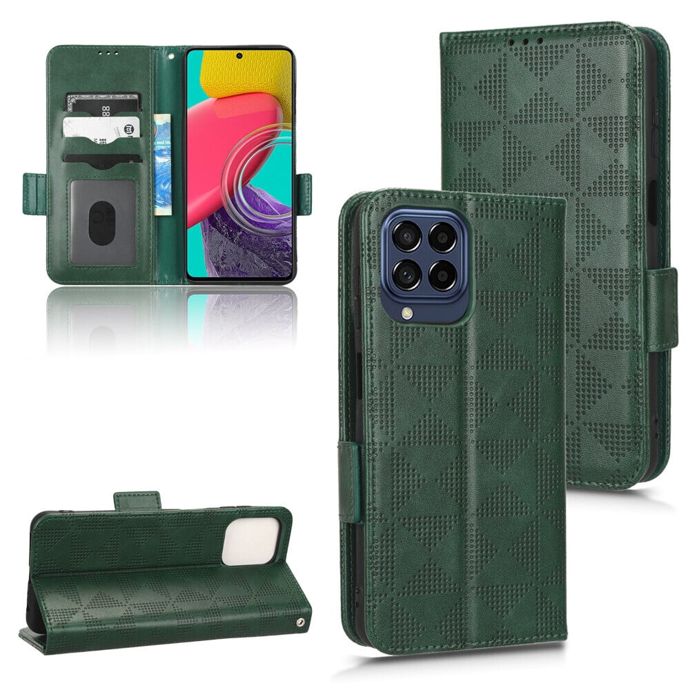 Samsung Galaxy M53 5G Case , Leather Wallet Cover Full Body