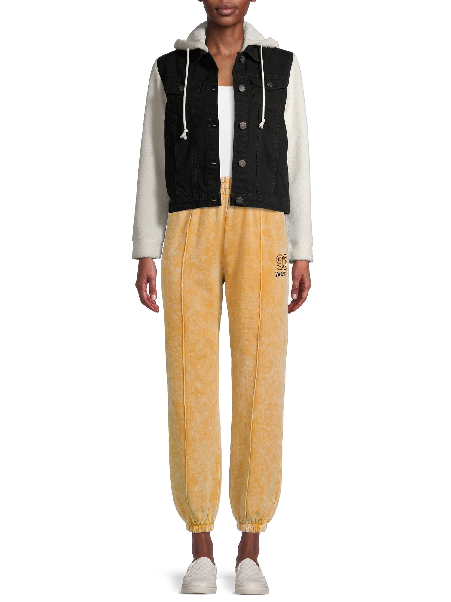 No Boundaries Juniors' Graphic Jogger Pants