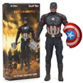 thumbnail image 5 of Figuras de acción de Marvel 1/6 Capitán América 12 Vengadores, modelo de exhibición, figuras de Iron Man, regalos de soldados de juguete, regalos de Thor Hammer Boy, 5 of 5