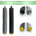 thumbnail image 3 of 9 Pack Replacement Parts Compatible for iRobot Roomba 800 900 Series 960 860 805 850 980 861 864 866 870 871 880 890 891 981 985 961 Vacuum Cleaner,1 Set Roller Brushes,4 Filters,4 Side Brushes, 3 of 6