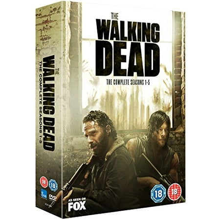 The Walking Dead (Complete Seasons 1-5) - 21-DVD Box Set ( The Walking Dead - Seasons One to Five (67 Episodes) ) [ NON-USA FORMAT, PAL, Reg.2 Import - United Kingdom