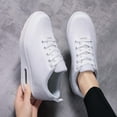 thumbnail image 7 of Women's Sneakers Walking Sports Shoes Air Cushion Slip On Fitness Shoes Lightweight, 7 of 7