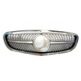 thumbnail image 3 of Front Bumper Grille Racing Grill Facelift Diamond Mesh For Mercedes-Benz C W205 Exclusive C220 C250 C300 C350 2014-2021, 3 of 7