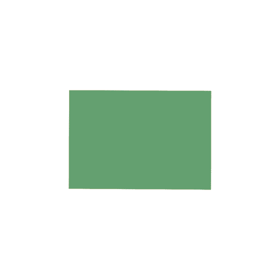 LUXPaper A7 Flat Card, 5 1/8 x 7, Holiday Green, 250 Pack