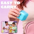 thumbnail image 6 of Joyfy 4 Pack Pastel Colored Squishy Toys, Sensory Fidget Stress Relief Toys, Squeeze Cubes for Kids Adults, Classroom Rewards, Party Favor Gifts, 6 of 8
