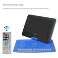 thumbnail image 6 of 13.9" Portable DVD Player, with 10.1" HD 270? Rotatable Display Screen,800x480 Resolution 16:9 LCD Screen 110-240V, DVD Player for Car, 6 of 14