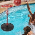 thumbnail image 3 of Pool Basketball Hoop Play Fun Exercise Game with Balls Outdoor Ages 6 Friends Birthday Gifts, 3 of 7