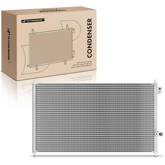 A-Premium Air Conditioning A/C Condenser Compatible with Honda Accord 1995-1997 & Acura CL 1997-1999, 2.7L 3.0L, Replace# 4729, 80110SS8A21