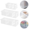 thumbnail image 3 of 3PCS Plastic Stackable Kitchen Pantry Cabinet, Multi- Use Kitchen Storage Container, Stackable Compartment Case for Kitchen Home Fruit Snacks, 3 of 8