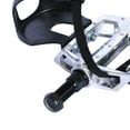 Exercise Stationary Bike Pedals with Toe Clip and Straps, Fitness Bike
