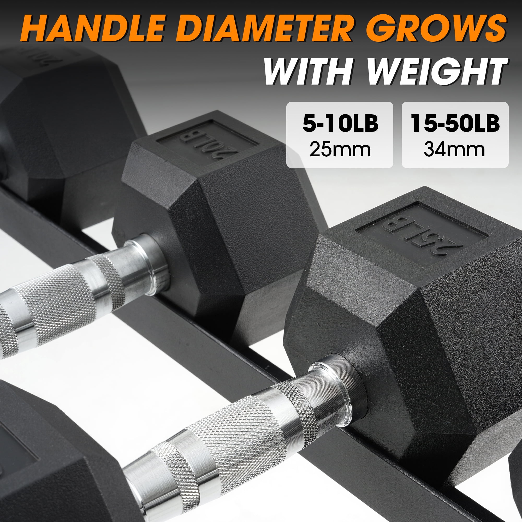 Mikolo Rubber Hex Dumbbell Set with Racks and FID Weighted Bench, Options in 550lbs, Strength Training Weight Set Home Gym