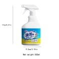 thumbnail image 3 of Heavy-Duty Kitchen Grease Cleaner Spray,Fast-Acting Foam Formula for Stubborn Grime & Oil,Powerful Degreaser for Ovens,Stovetops,Microwaves,Range Hoods,Pots, 3 of 6