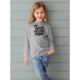 thumbnail image 2 of Trick Or Treat Spooky Style Long Sleeve Toddler -Image by Shutterstock,  5 Toddler, 2 of 4