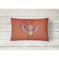 thumbnail image 2 of Pterodactyl Watercolor Canvas Fabric Decorative Pillow, 2 of 3