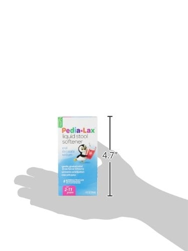Pedia-Lax Liquid Stool Softener for Kids, Ages 2-11, Berry Flavor, 4 FL OZ