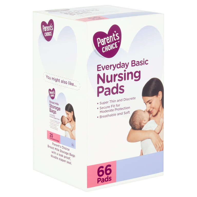 Parent's Choice Everyday Basic Nursing Pads, 66 Count 