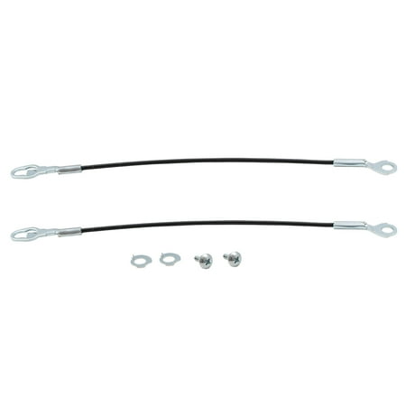 - Pair of Rear Tailgate Cables with Striker Bolts Replacement for Ford Pickup Truck