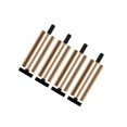 thumbnail image 2 of 4x Sofa Feet Metal Furniture Legs Rustproof Adjustable Height Support Leg for Furniture Modern Style Replacement Couch Legs for Table Chair , gold 12cm, 2 of 8