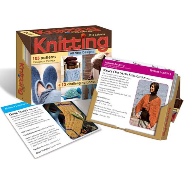 Pre-Owned Knitting 2010 Page a Day Calendar Paperback