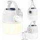 thumbnail image 1 of USB Rechargeable Solar LED Camping Lantern, Portable 4 Modes Waterproof Dual LED Light Source New Multifunctional Outdoor Lamp for Outdoor Hiking Emer, 1 of 5