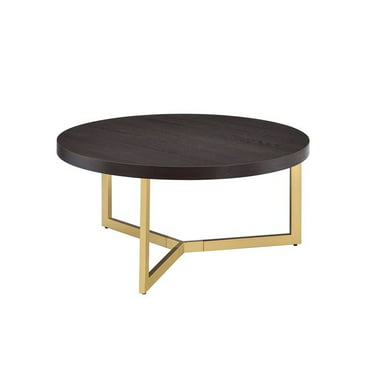Steve Silver Co Olympia Cocktail Table, Olympia 47 In Gold Large Rectangle Glass Coffee Table