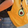 thumbnail image 5 of 3Pcs 3 Fruit Style Cute PU Leather Protective Case Holder Universal Key Chains Additional Rings for Small Keys Anti-Lost D-Ring Carabiner Clip for Purse Backpack Ornament 75.5x58x11mm, 5 of 5