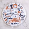 thumbnail image 4 of Tapis Rafraîchissant pour Chat Rond Portable Lit de Sommeil pour Chiot, 4 of 10