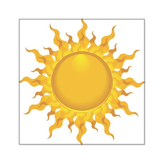 CafePress - Sun Sticker - Square Sticker 3" x 3"
