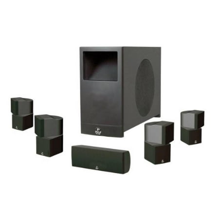 Pyle PHS51P PyleHome 5.1 Home Theater Passive Audio System Four Satellite, Center Channel and 10-Inch