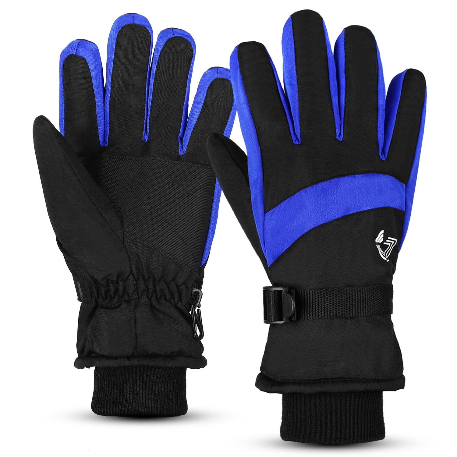 Men Women Ski Gloves Waterresistant Breathable Outdoor Winter Warm