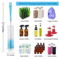 thumbnail image 7 of ZOUYUE 8 Pcs Bottle Cleaning Brush Set Long Handle Black Bottle Cleaner Sturdy Food Grade for Cleaning Baby Bottles Sports Water Bottles Flask, 7 of 7